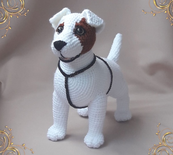 jack russell terrier stuffed animal