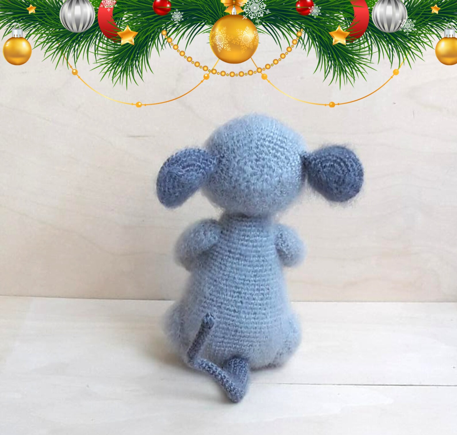 Mouse rat Cute secret santa gifts Little mouse Chinese year of Etsy