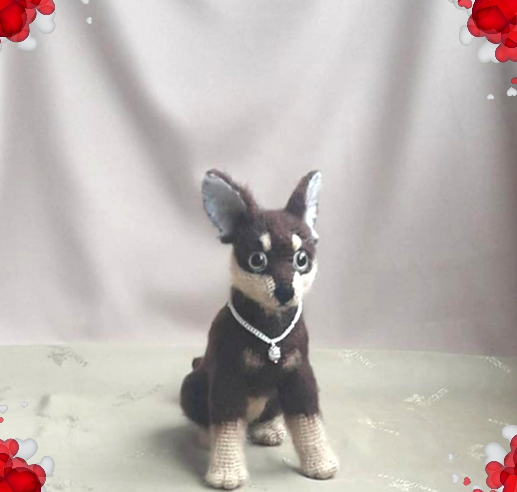 realistic stuffed dog that moves