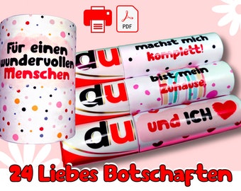 Download: 24 Duplo banderoles love messages Women's Day Birthday, gift, anniversary, wedding anniversary Congratulations, love, loved one