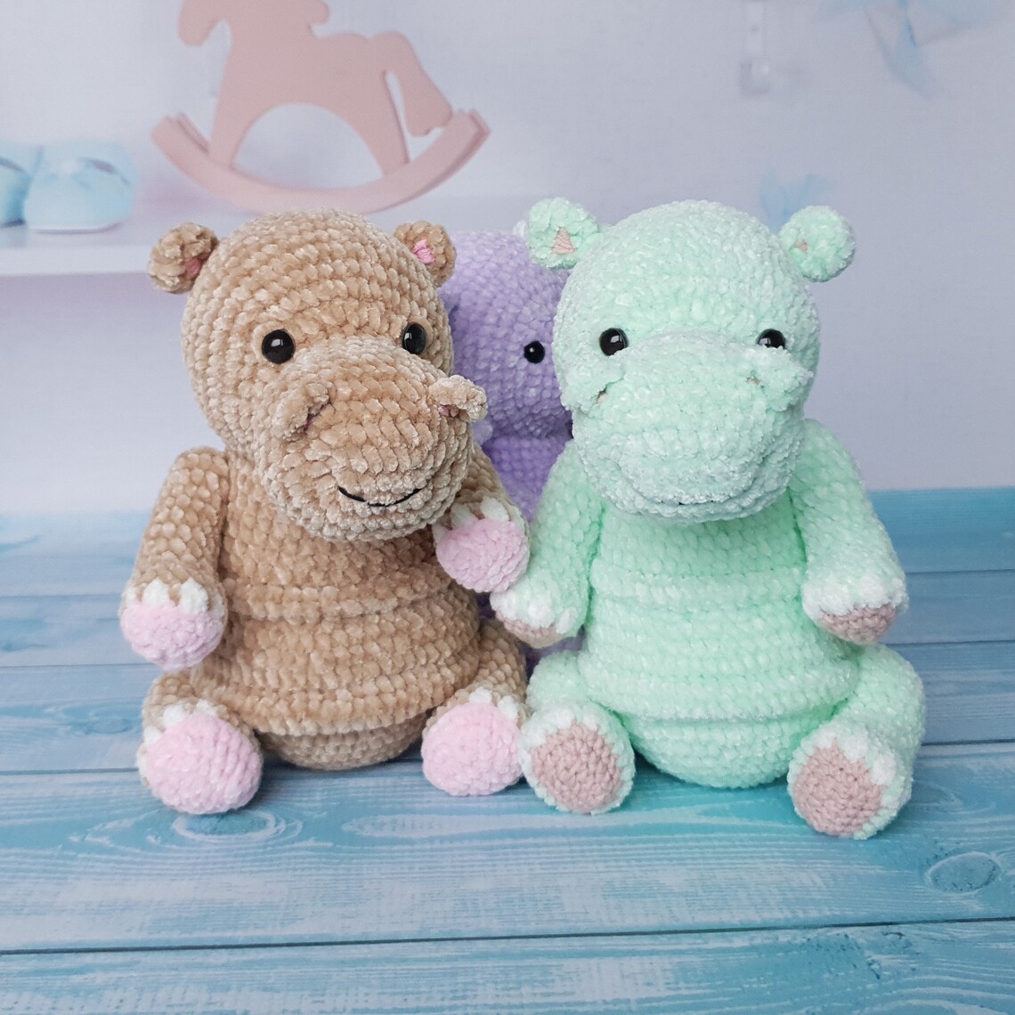 Crochet Pattern Safari Animals / set of 3 patterns / crochet Etsy