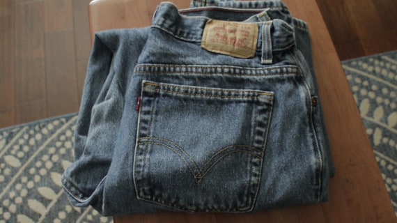 Levi's 550 Relaxed Tapered 16 M | Etsy 