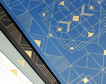 Set of 4 Geometric Limited Edition Art Print