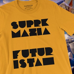 Italian Futurism Artsy Avant-Garde Shirt - Supremazia Futurista