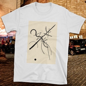 Bauhaus Shirt: Wassily Kandinsky Abstract Masterpiece &quot;Point and Line to Plane&quot;