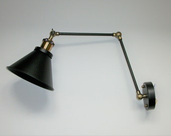 Industrial wall light 2 arms