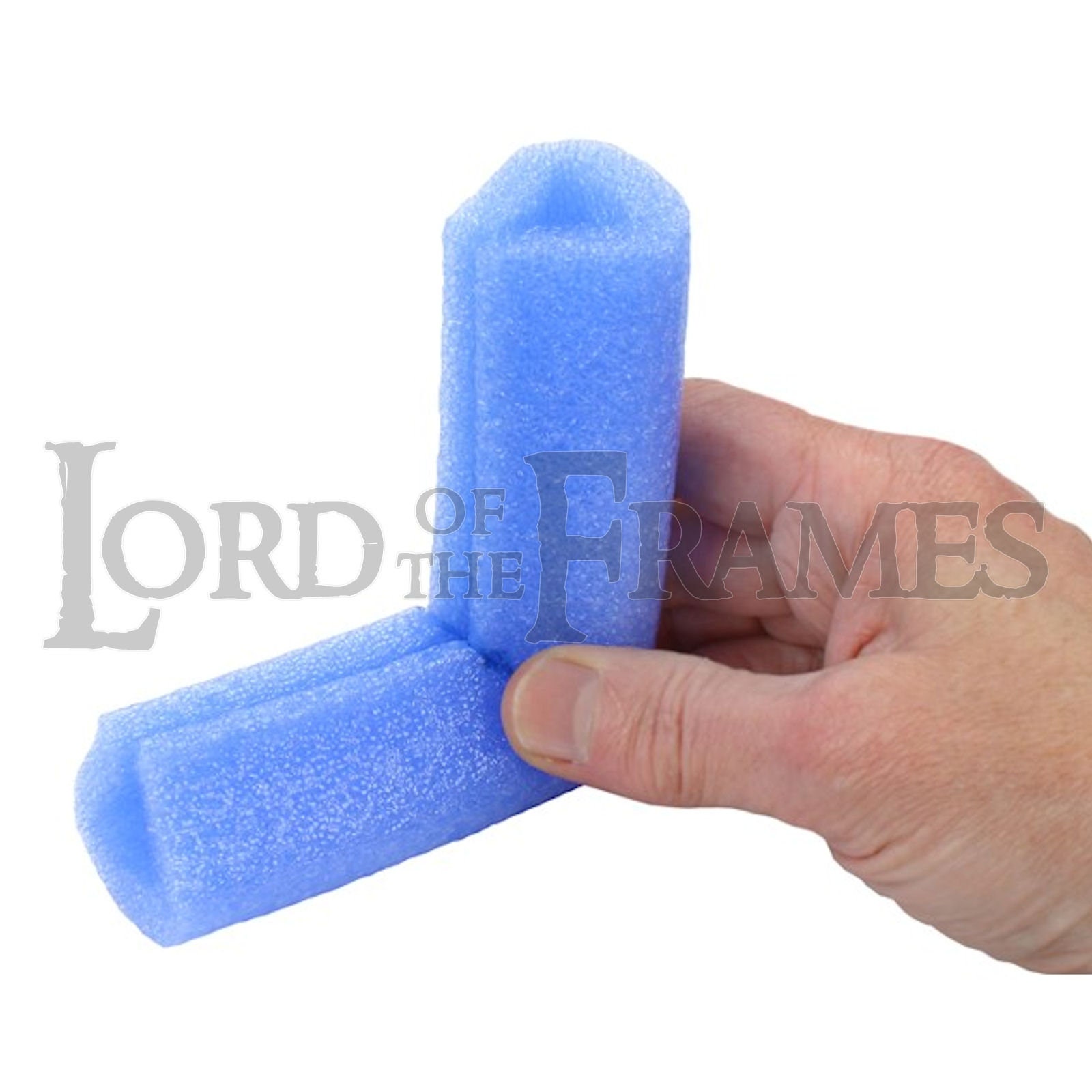 45mm x 100mm Blue Foam Baby Safety Corners Furniture Edge