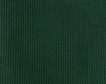 Vert émeraude, 8 velours côtelé, 100 % coton, 330 g/m², tissu, au mètre, couture, habillement, habillement, tissu pour habillement, mètres, velours côtelé