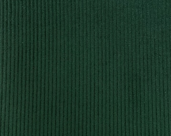 Emerald Green, 8 Wale Corduroy Fabric, 100% Cotton, 330gsm, Fabric, Per Metre, Sewing, Apparel, Clothing, Dress Fabric, Meters, Corduroy