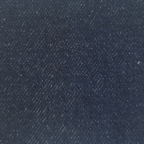 100% Cotton, Indigo, Denim, Twill, Heavy Weight, 14.5 oz, Fabric, Per Metre, Sewing, Apparel,  Crafts, Clothing, Dress Fabric, Meters