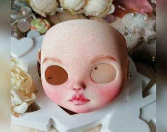 Panel Blythe Doll Takara For 12/" Neo Blythe White Skin Bald PF