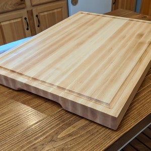 Maple Butcher Block Cutting Board 15"x20"x1.5"