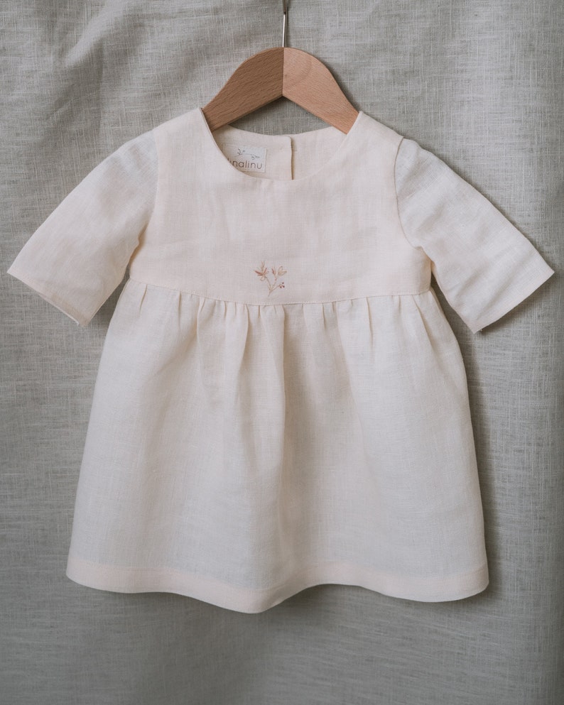 linen baby girl clothes