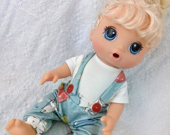 Stuffed Toy PATTERN 7106 Vintage 24 Jointed Boy Doll Pattern with Shorts /& Top