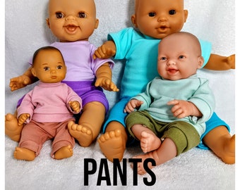 Solid colors pants in variety of  colours , 8 9 10 11 12 13 14 15 16 17 inch doll clothes, boy doll clothes