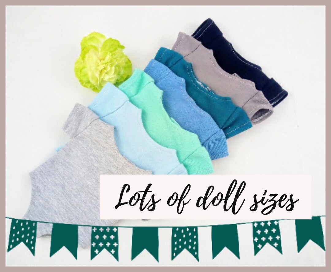 Mix and Match, Bodysuit in Variety of Colours , 8 12 13 14 Inch Doll ...