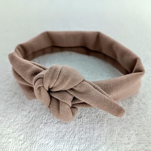 Doll Headband: Solid Color Soft Fabric, Fits 8-17 Inch Dolls