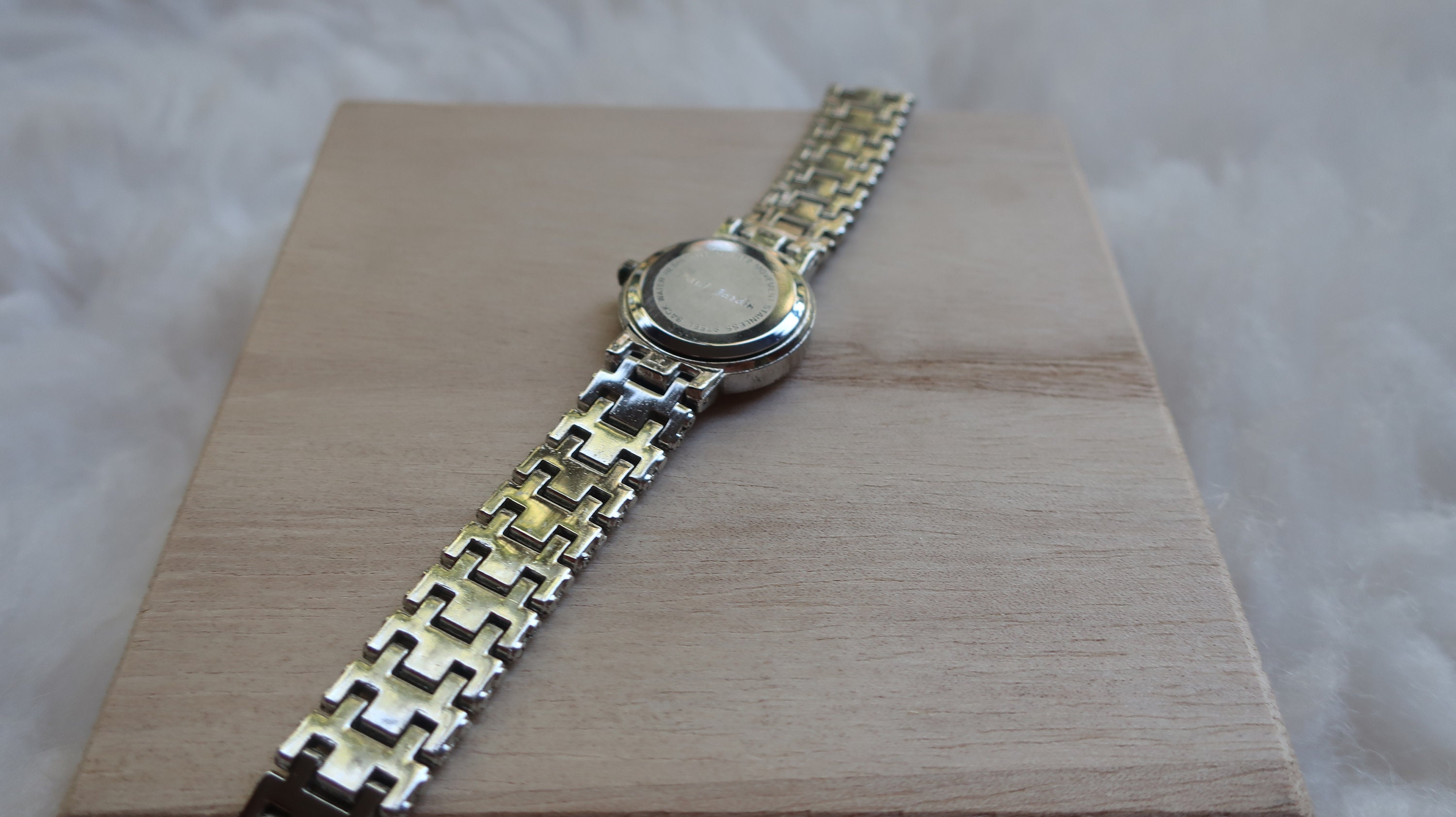 Vintage Watches Paul Jardin Quartz Silver Dial Gold Markers Two Tone Watch 32mm Paul Jardin Watch - Etsy main image 2