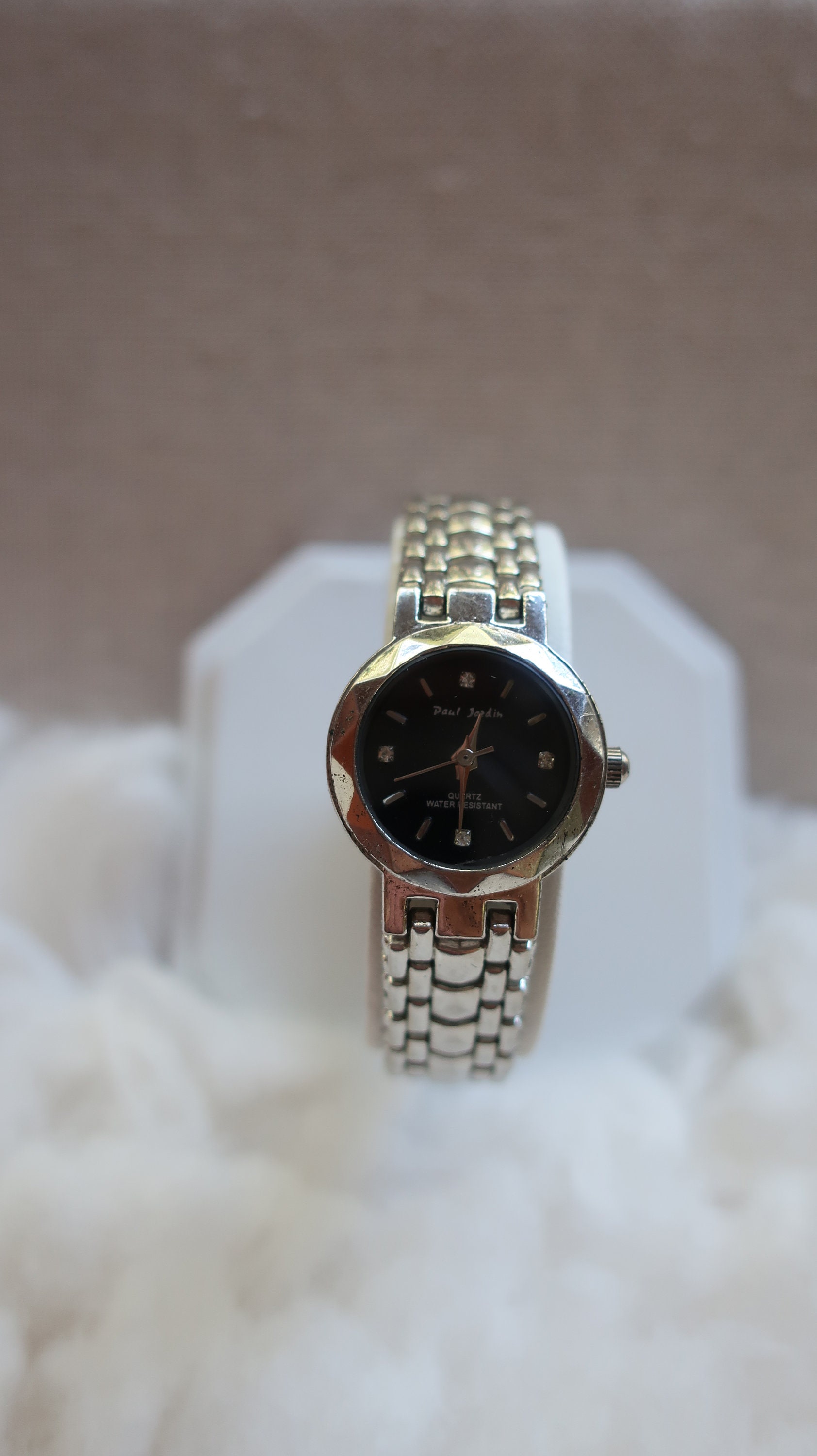 Vintage Paul Jardin Quartz Watch Silver Tone Stainless Steel  display picture 2