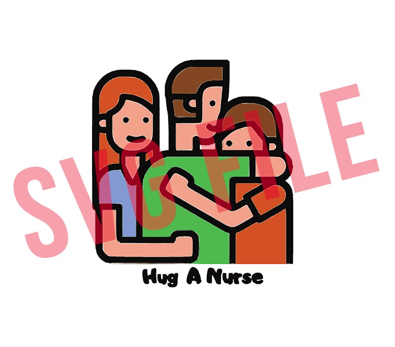 designs for your store Hug a nurse svg Full commercial license Nurse love. Make money online instant download