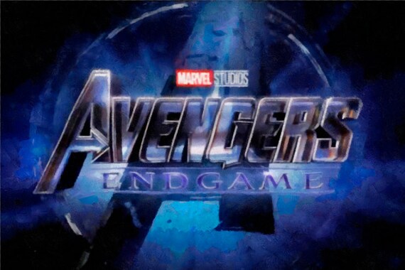 Avengers Endgame Poster Art For Wall Decoration Painting Avengers Gift Superhero Fan Art