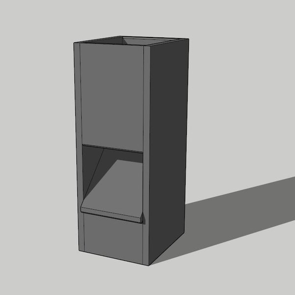 Magnetic Dice Tower 3D Model (Ready for Print)