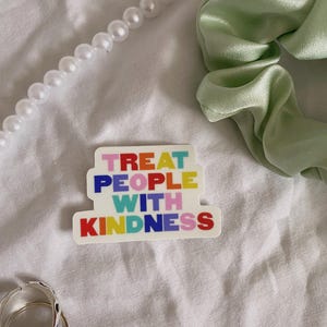 Treat People with Kindness Harry Styles Inspired Sticker