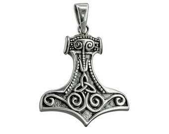 Kjeld Larsen Sterling Silver Viking Odin Mask Brooch Pin #0190