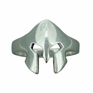 Beldiamo 5 g 925 Sterling Silver Thracia Spartan Warrior Helmet Ring, Ancient  Roma Gladiator Greek Helmet Ring Gift Jewelry for Men  Women