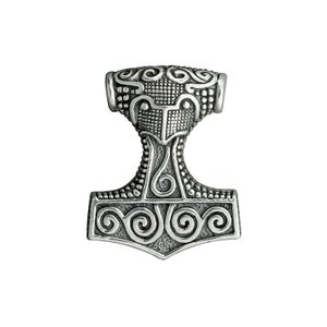 THORS HAMMER Silver Pendant Viking Norse Mjolnir 13.8 g 925 Sterling BELDIAMO