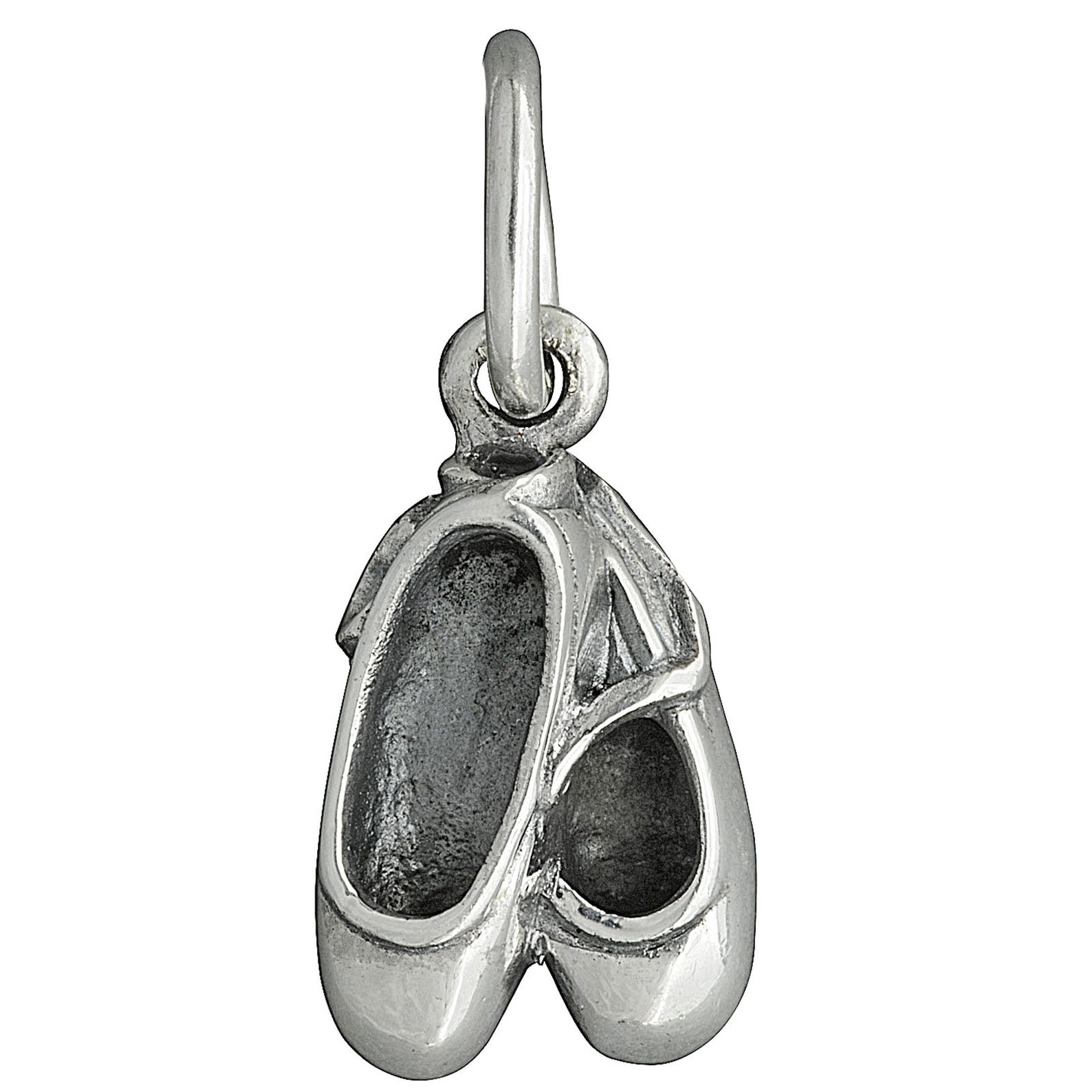 shoes slippers ballet balerina charms small pendant 2 g 925 sterling silver beldiamo