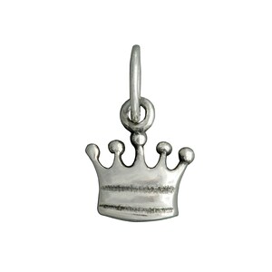 Princes Crown Charm Small Pendant 925  925 Sterling Silver BELDIAMO