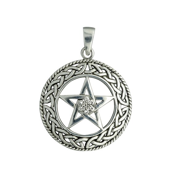 DTP Silver Orecchini Donna Argento 925 - Design Celtico Con Cuore - Diametro 12 Mm - Ipoallergenici