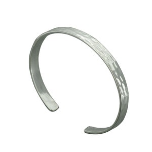 Beldiamo 11.5 G 925 Sterling Silver Hammered Cuff Bracelet - Etsy