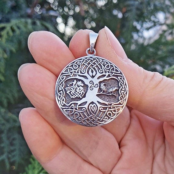 Tree of Life Pendant 925 Sterling 