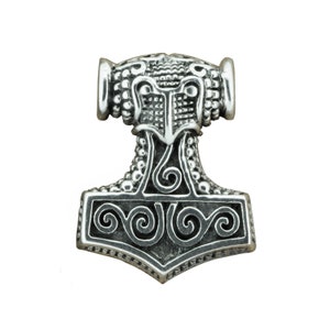 Beldiamo 6.4 g 925  Sterling  Silver Norse Viking Mjolnir THOR&#39;S HAMMER PENDANT