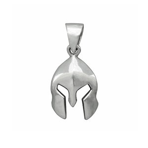 Beldiamo 925 Sterling Silver Spartan Helmet Pendant Gladiator Warrior  Necklace  Gift Jewelry for Men and Women