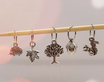 KnitUK Ring Stitch Markers Pack of 2 Chinese Lucky Coin