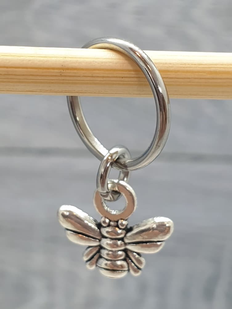 Bee Stitch Markers Stitch Markers for Knitting Stitch Etsy
