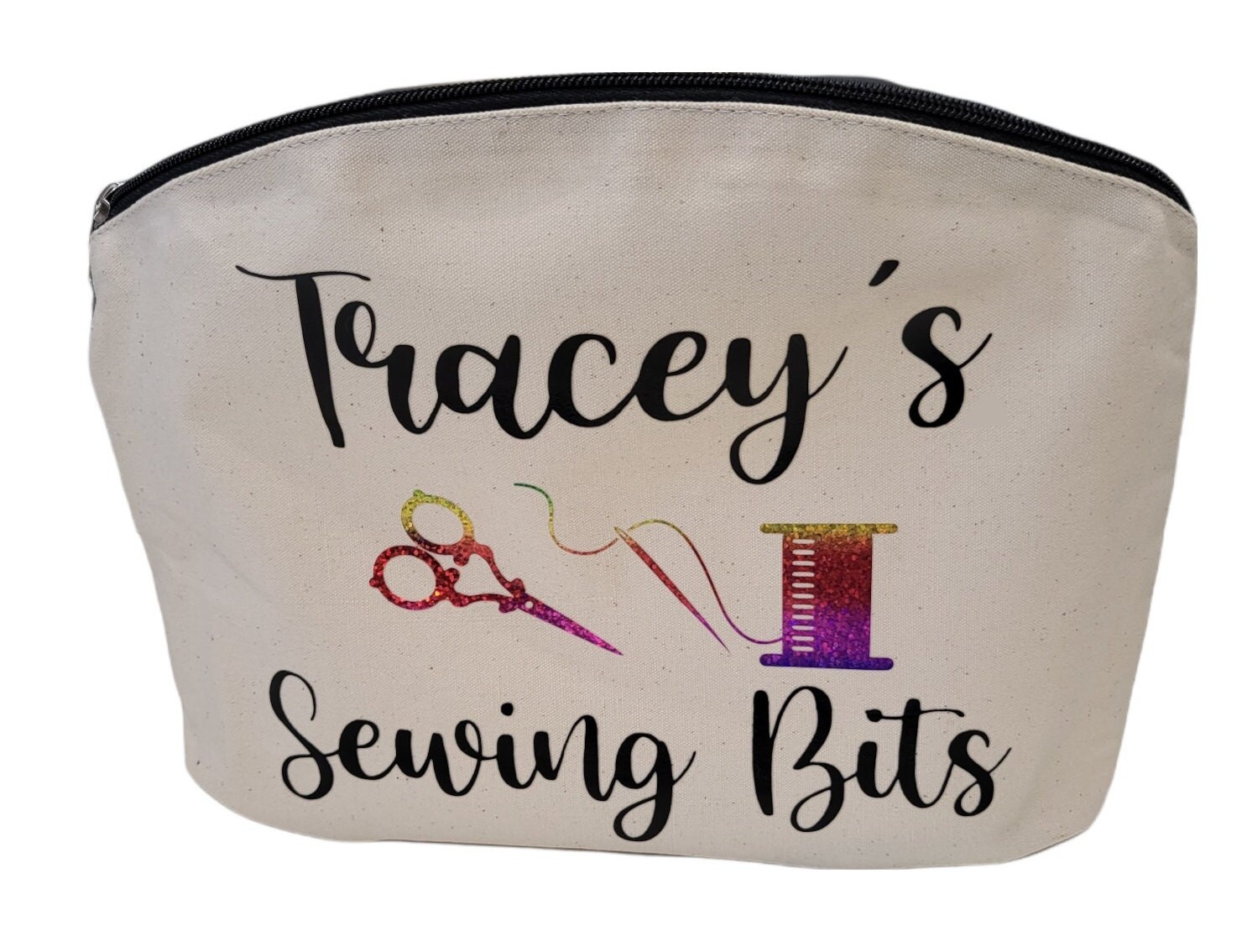 Personalised Sewing Bits Accessories Bag Bag for Sewing Etsy