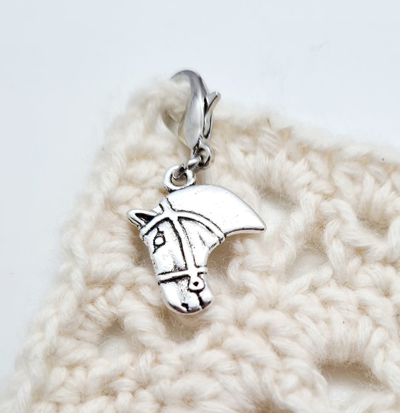row markers Horse Head Stitch Markers place markers stitch markers for crochet progress keeper stitch markers for knitting end markers