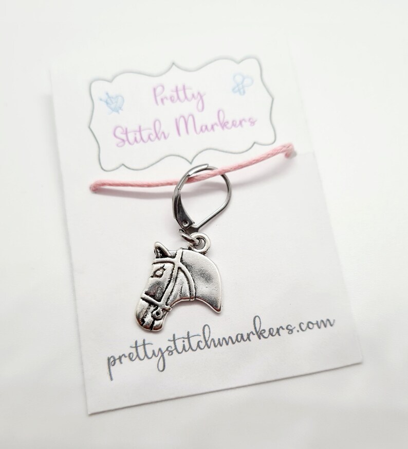row markers Horse Head Stitch Markers place markers stitch markers for crochet progress keeper stitch markers for knitting end markers
