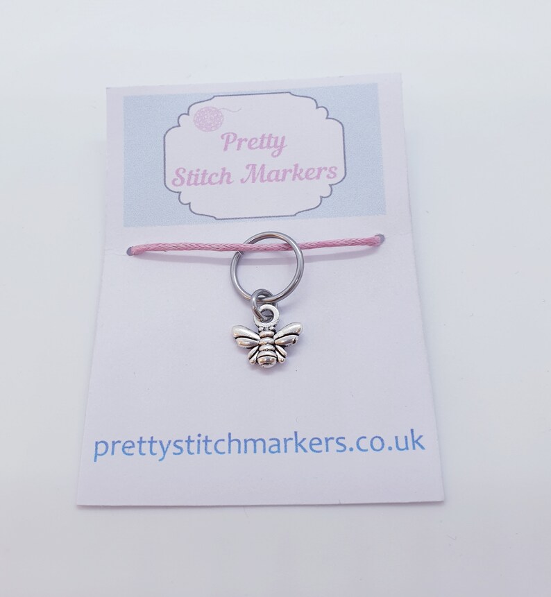 Bee Stitch Markers Stitch Markers for Knitting Stitch Etsy