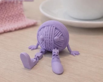 Dashboard, Shelf Yarn Buddy, Desk Friend 3D Print, Novelty, Knitting, Crochet, Accessory, Gift,