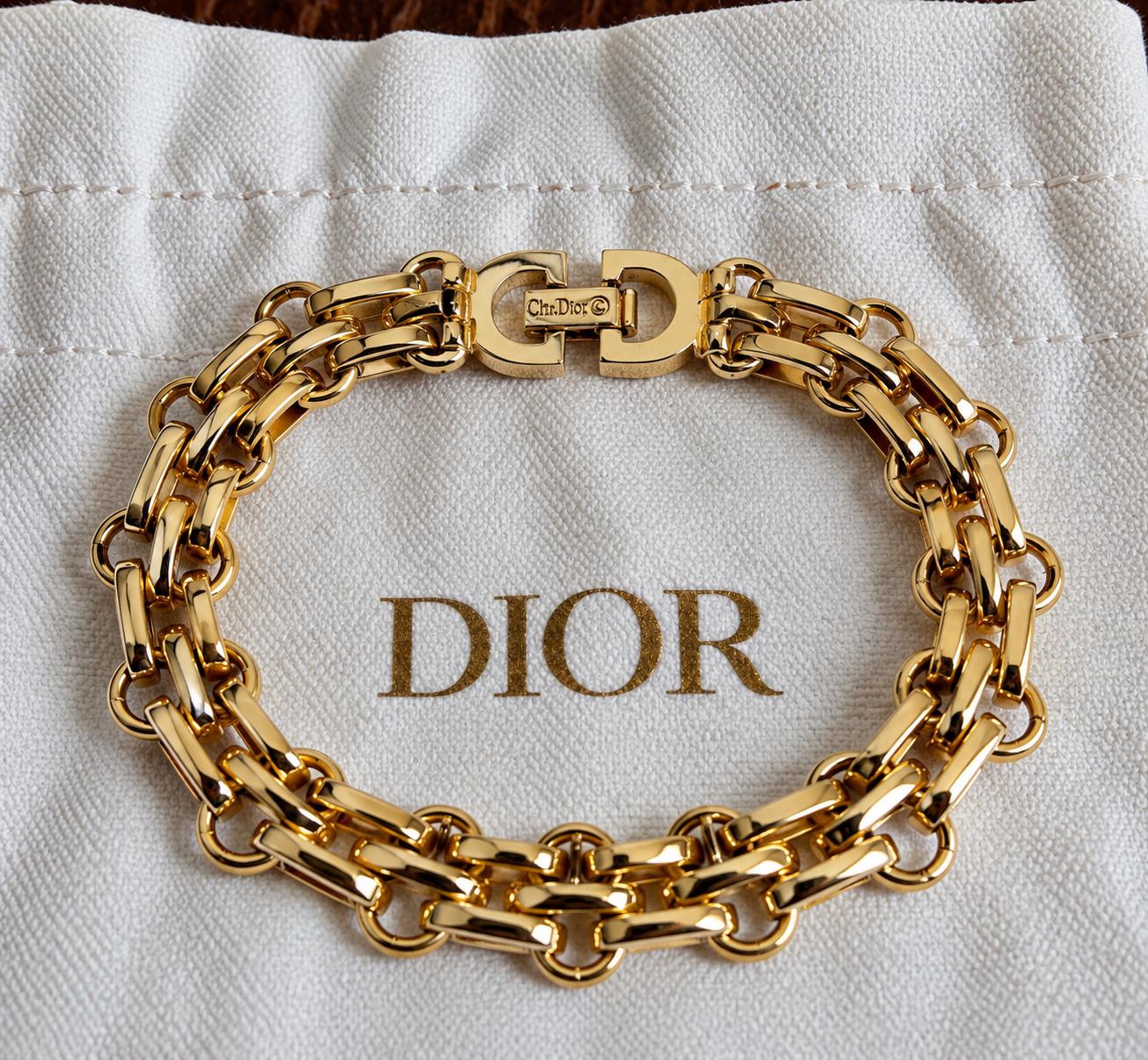 Vintage Christian Dior Bracelet - Etsy