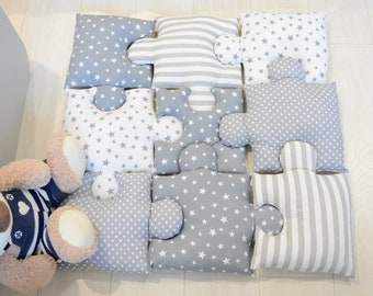 puzzle floor pillows