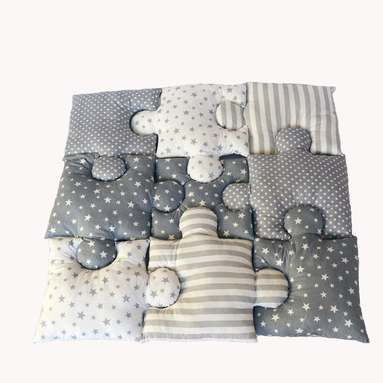 Play Mat for Baby Floor Pillow Puzzle Mat Baby Rug Etsy