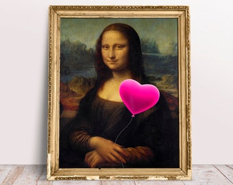 トイレットペーパーを持つモナリザ、オリジナルの油絵デヴィンチ