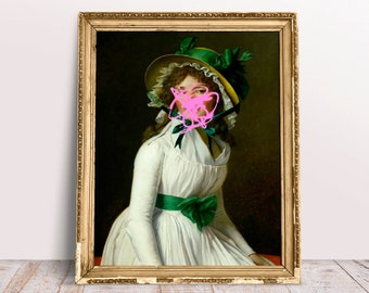 ルネサンス風アート、ヴィンテージ・チューダー絵画、アンティーク