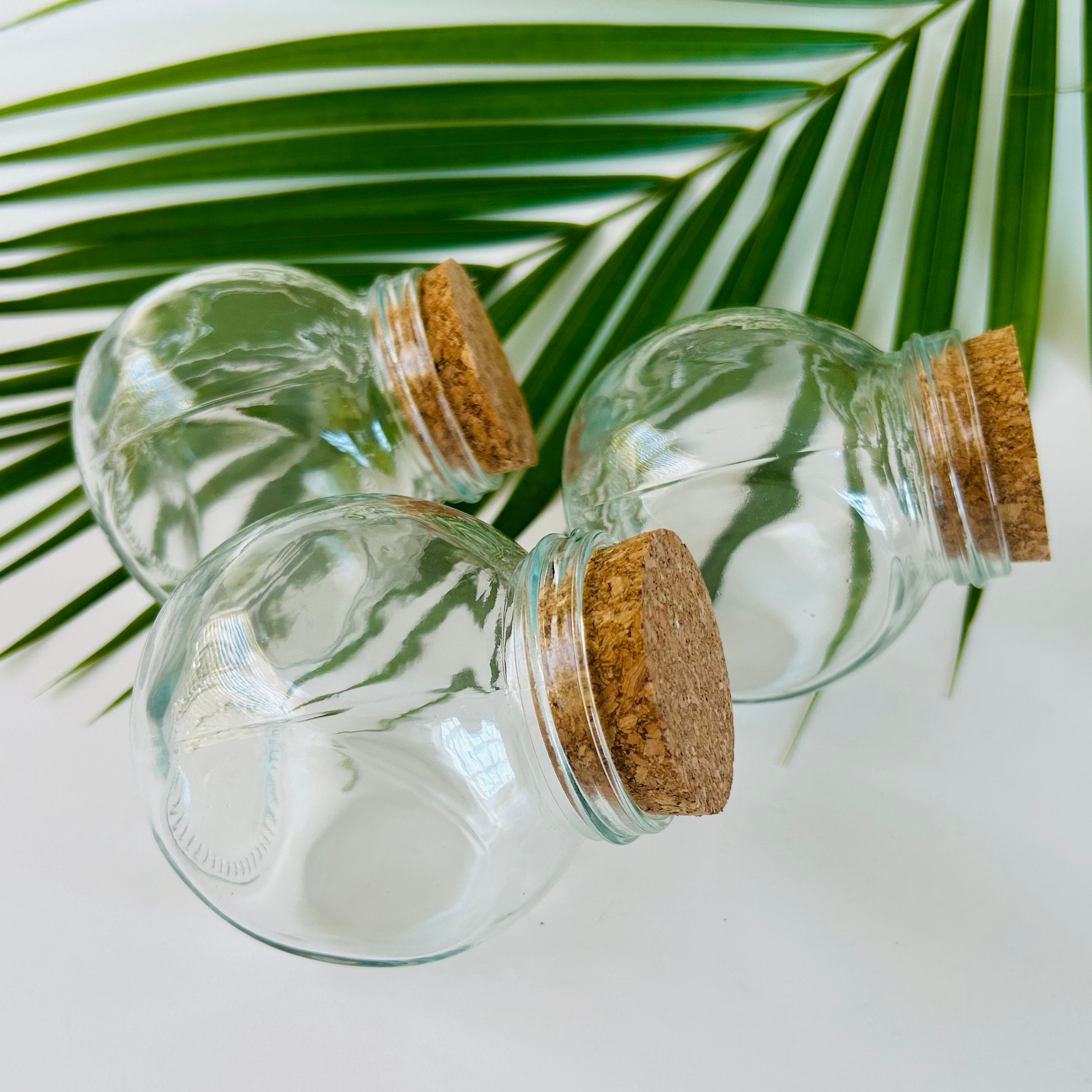 Glass Apothecary Jar With Cork Stopper 1 Jar 